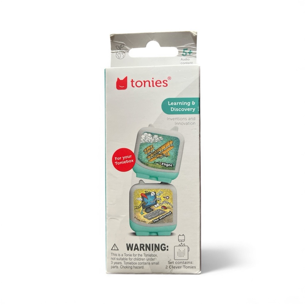 Tonies Learning & Discovery Clever Tonies -Flight & The Internet